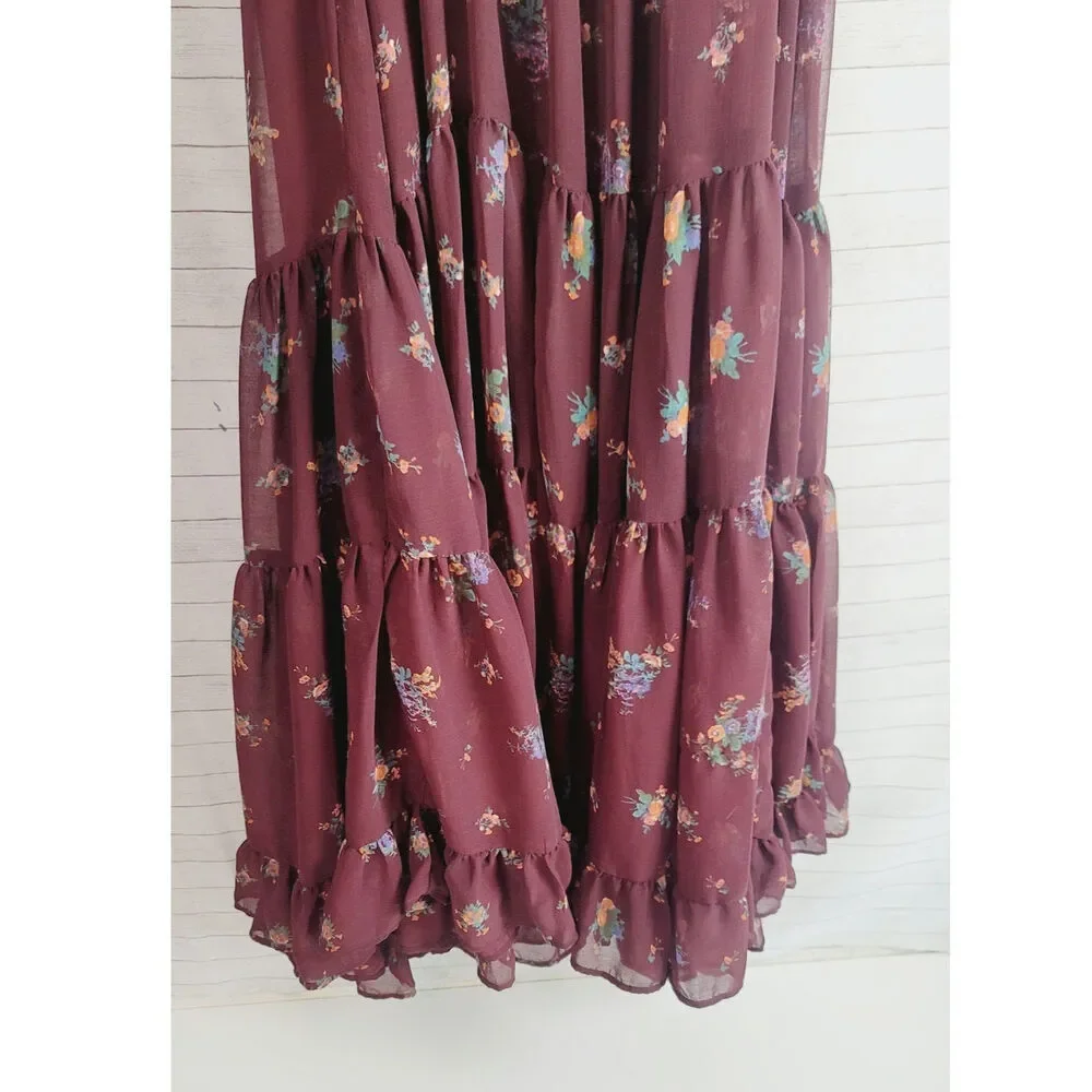 Free People Cloud Nine Maxi Dress, sz Small